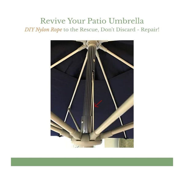 Sunniland Patio Parts 20' Umbrella Cord Miscellaneous Repair Parts 20-umbrella-cord Light Gray cord2.jpg