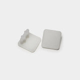 7/8" x 7/8" Square Sling Insert | White | Item 30-307 chair-end-caps-square-sling-insert-30-307 Caps, Glides & Inserts Sunniland Patio Parts end-caps-107-white.jpg