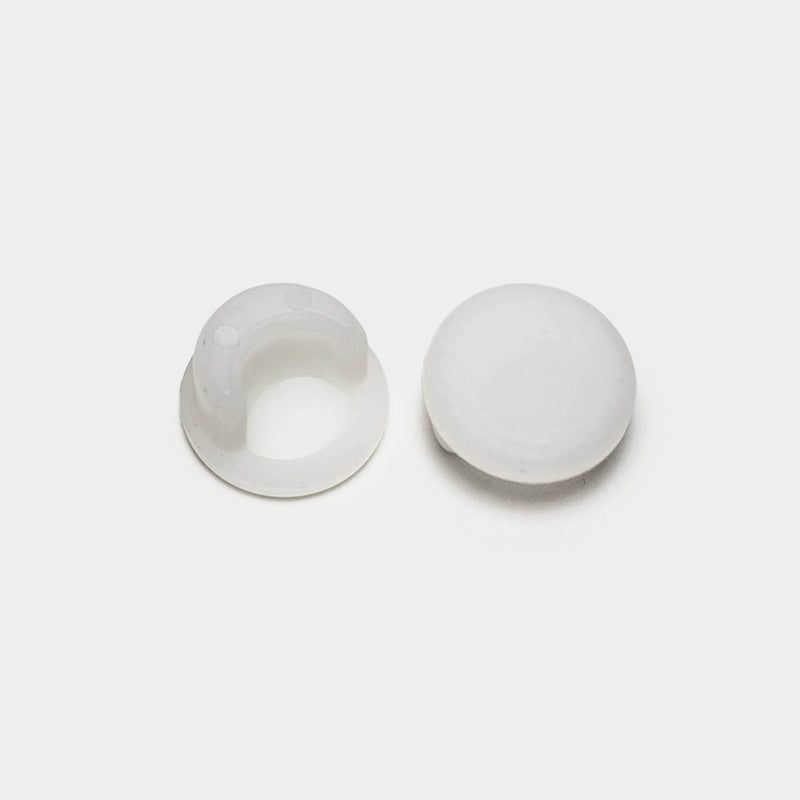 7/8" Round Sling Insert | White | Item 30-311 furniture-end-caps-sling-inserts-30-311 Caps, Glides & Inserts Sunniland Patio Parts end-caps-99-white.jpg