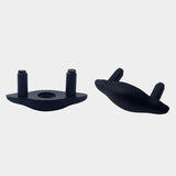 1 5/8" x 5/8" Fits Brown Jordan | Black | End Cap Item 30-320B