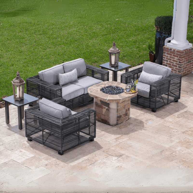 Woodard Monroe Cushion Wicker Storm Fire Pit Lounge Set woodard-monroe-cushion-wicker-storm-fire-pit-lounge-set Conversation Sets Woodard set13_1.png