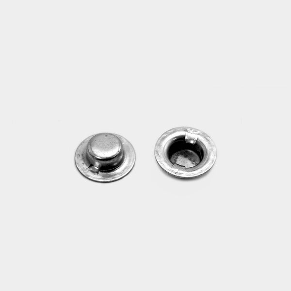 Silver 1/2" Axle Cap Fits 1/2" Diameter Axle Item #30-912