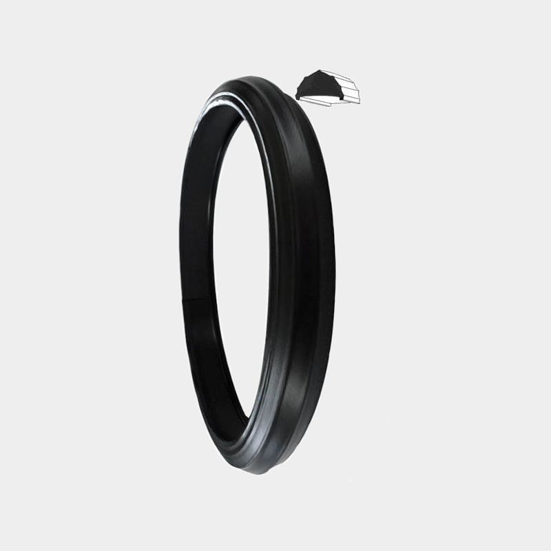 10" Black Vinyl Tire (Set of 2) - Fits 10" O. D. Rim | Item #: 07-210