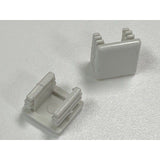 1" x 1" Telescope Square Sling FLAT Rail Insert | White | Item TEL-41W