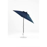 6.5 Ft Frankford Square Patio Umbrella- Crank Auto-Tilt- Matte Black Frame