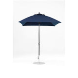 7.5 Ft Square Frankford Patio Umbrella- Crank Lift- Matte Black Frame