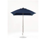 7.5 Ft Square Frankford Patio Umbrella- Crank Lift- Matte Bronze Frame