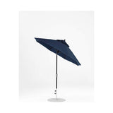 7.5 Ft Octagonal Frankford Patio Umbrella- Crank Auto-Tilt- Matte Black Frame