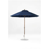 9 Ft Octagonal Frankford Patio Umbrella- Crank Lift- Matte Bronze Frame