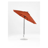 9 Ft Octagonal Frankford Patio Umbrella- Crank Auto-Tilt- Matte Black Frame