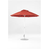 9 Ft Octagonal Frankford Patio Umbrella- Crank Lift- Matte White Frame