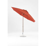 11 Ft Octagonal Frankford Patio Umbrella- Crank Auto-Tilt- Matte Bronze Frame
