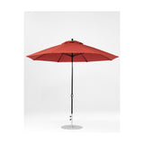 11 Ft Octagonal Frankford Patio Umbrella- Crank Lift- Matte Black Frame