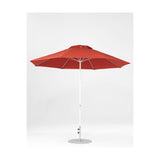 11 Ft Octagonal Frankford Patio Umbrella- Crank Lift- Matte White Frame