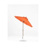 7.5 Ft Octagonal Frankford Patio Umbrella- Crank Auto-Tilt- Matte Bronze Frame