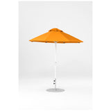 7.5 Ft Octagonal Frankford Patio Umbrella- Crank Lift- Matte White Frame