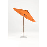 9 Ft Octagonal Frankford Patio Umbrella- Crank Auto-Tilt- Matte Bronze Frame