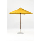 9 Ft Octagonal Frankford Patio Umbrella- Crank Lift- Matte Bronze Frame