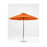 11 Ft Octagonal Frankford Patio Umbrella- Crank Lift- Matte Black Frame