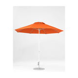 11 Ft Octagonal Frankford Patio Umbrella- Crank Lift- Matte White Frame