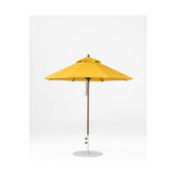 7.5 Ft Octagonal Frankford Patio Umbrella- Pulley Lift- Matte Bronze Frame