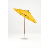 9 Ft Octagonal Frankford Patio Umbrella- Crank Auto-Tilt- Matte Bronze Frame