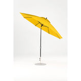 11 Ft Octagonal Frankford Patio Umbrella- Crank Auto-Tilt- Matte Black Frame