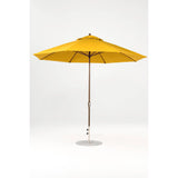 11 Ft Octagonal Frankford Patio Umbrella- Crank Lift- Matte Bronze Frame