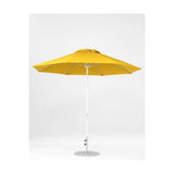 11 Ft Octagonal Frankford Patio Umbrella- Crank Lift- Matte White Frame