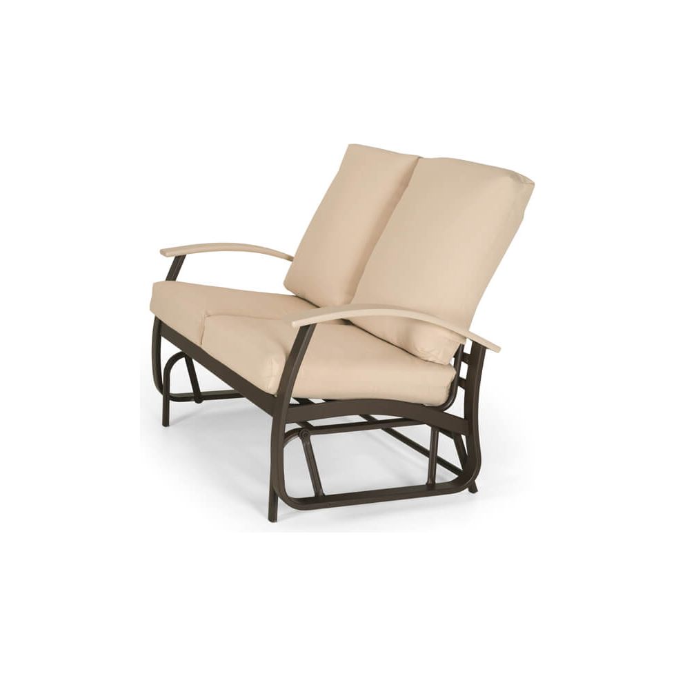 Telescope Casual Belle Isle Cushion Glider Loveseat - Thumbnail 5