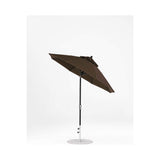 7.5 Ft Octagonal Frankford Patio Umbrella- Crank Auto-Tilt- Matte Black Frame