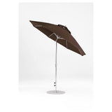 9 Ft Octagonal Frankford Patio Umbrella- Crank Auto-Tilt- Matte Silver Frame