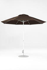 11 Ft Octagonal Frankford Patio Umbrella- Crank Lift- Matte White Frame
