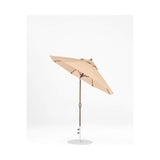 7.5 Ft Octagonal Frankford Patio Umbrella- Crank Auto-Tilt- Matte Bronze Frame