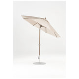 9 Ft Octagonal Frankford Patio Umbrella- Crank Auto-Tilt- Matte Bronze Frame