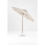 11 Ft Octagonal Frankford Patio Umbrella- Crank Auto-Tilt- Matte Bronze Frame