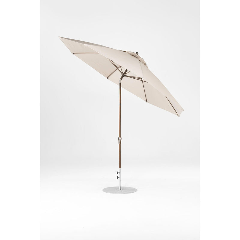 11 Ft Octagonal Frankford Patio Umbrella- Crank Auto-Tilt- Matte Bronze Frame