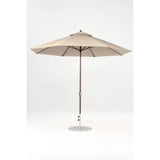 11 Ft Octagonal Frankford Patio Umbrella- Crank Lift- Matte Bronze Frame