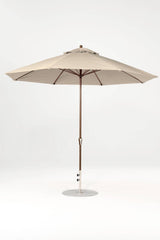 11 Ft Octagonal Frankford Patio Umbrella- Crank Lift- Matte Bronze Frame