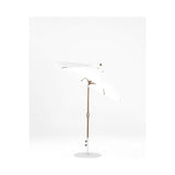 7.5 Ft Octagonal Frankford Patio Umbrella- Crank Auto-Tilt- Matte Bronze Frame