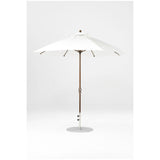 9 Ft Octagonal Frankford Patio Umbrella- Crank Lift- Matte Bronze Frame