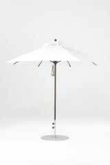 9 Ft Octagonal Frankford Patio Umbrella- Pulley Lift- Matte Bronze Frame