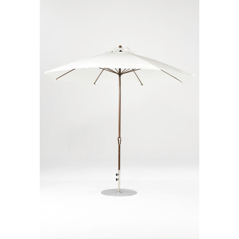 11 Ft Octagonal Frankford Patio Umbrella- Crank Lift- Matte Bronze Frame