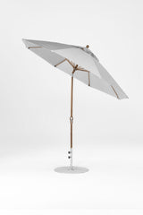9 Ft Octagonal Frankford Patio Umbrella- Crank Auto-Tilt- Matte Bronze Frame