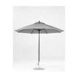 11 Ft Octagonal Frankford Patio Umbrella- Crank Lift- Matte Black Frame