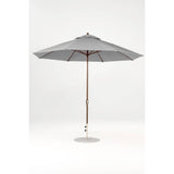 11 Ft Octagonal Frankford Patio Umbrella- Crank Lift- Matte Bronze Frame