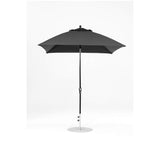 7.5 Ft Square Frankford Patio Umbrella- Crank Lift- Matte Black Frame