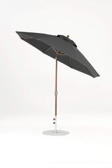 9 Ft Octagonal Frankford Patio Umbrella- Crank Auto-Tilt- Matte Bronze Frame