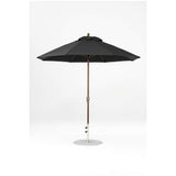 9 Ft Octagonal Frankford Patio Umbrella- Crank Lift- Matte Bronze Frame