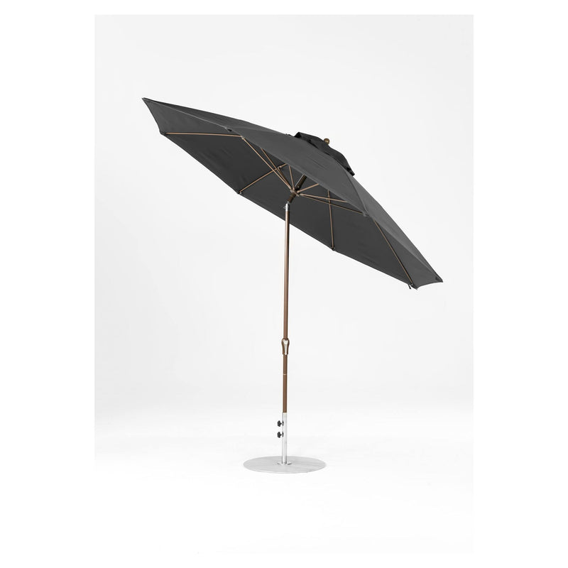 11 Ft Octagonal Frankford Patio Umbrella- Crank Auto-Tilt- Matte Bronze Frame